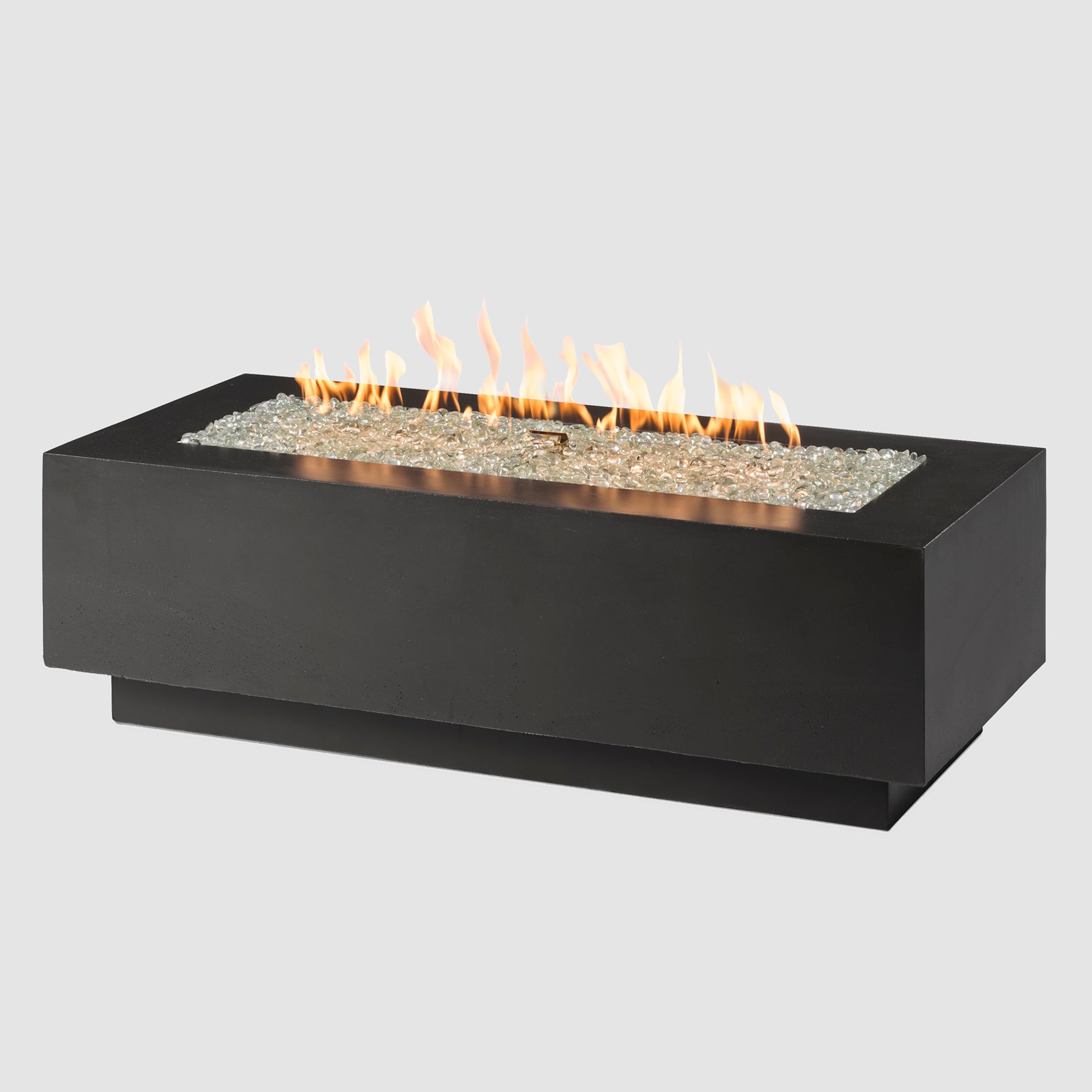 54" Cove Linear Midnight Mist Liquid Propane Gas Fire Pit Table