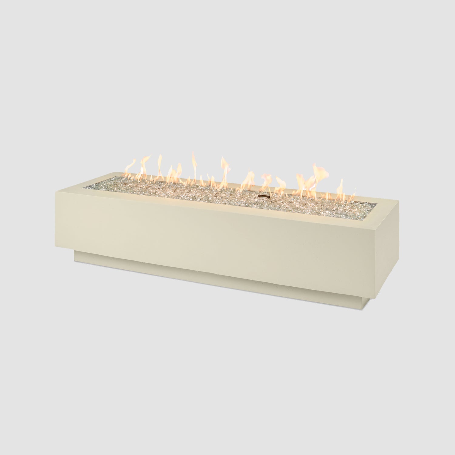 72" Cove Linear Gas Fire Table in Linen