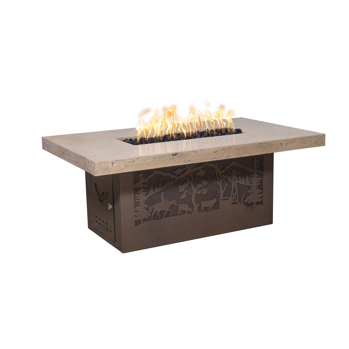 Outback Fire Pit – Rectangle