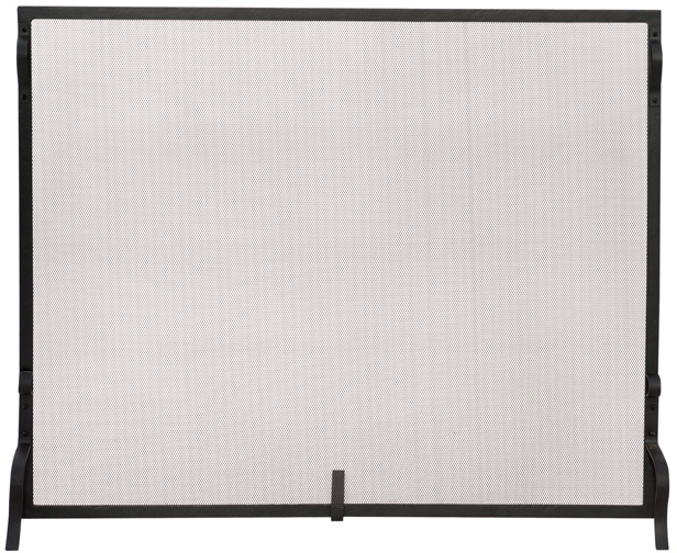 41'' / 44'' Black Wrought Iron Sparkguard