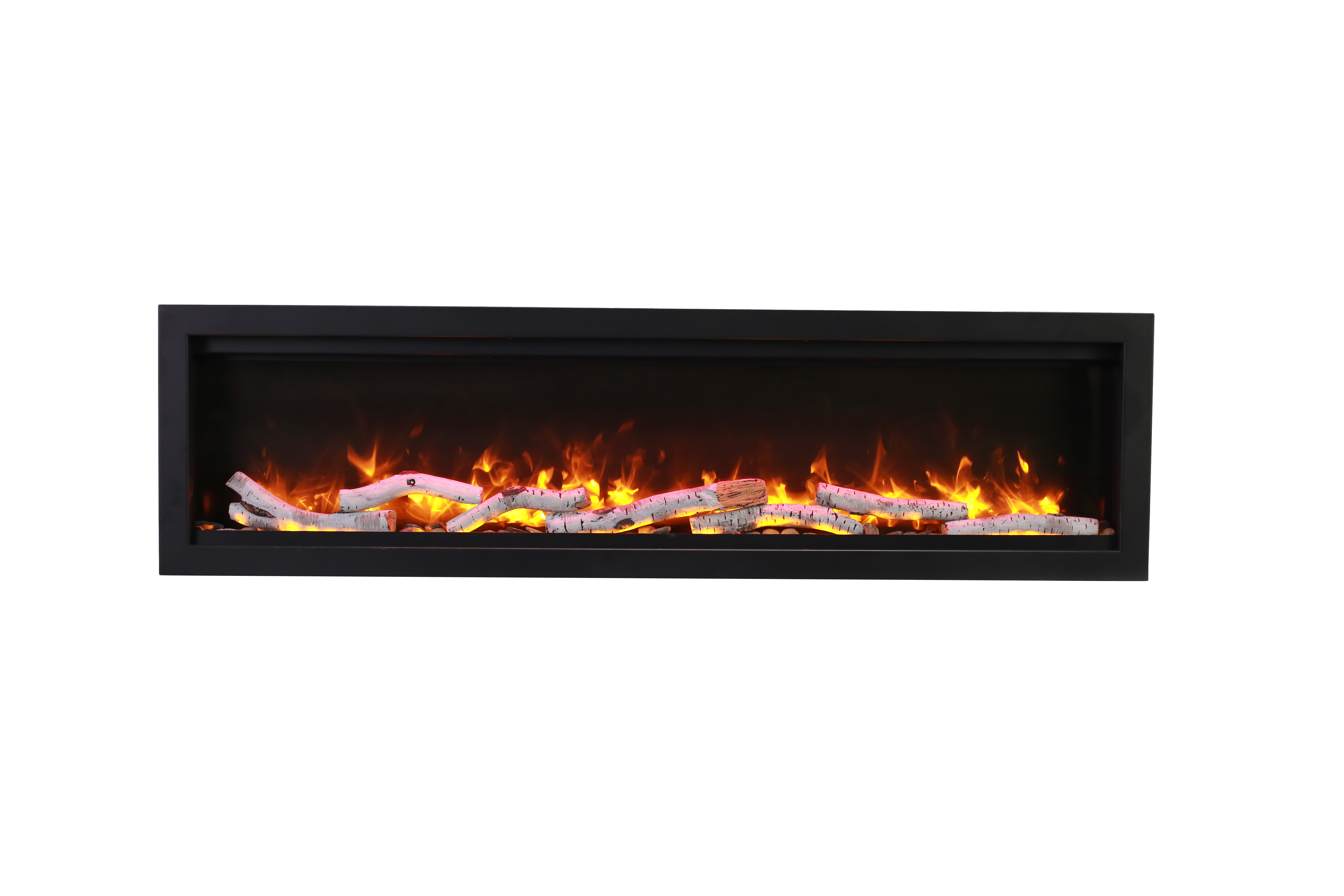 65" Remii Tall Indoor/Outdoor Built-In Electric Fireplace