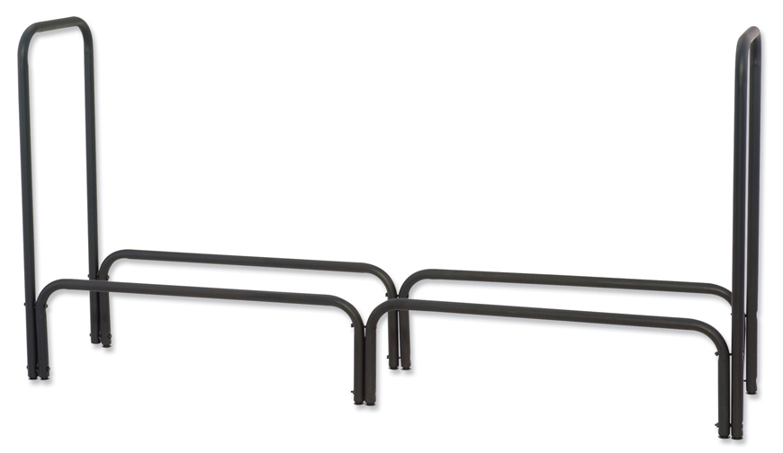 60'' Black Long Log Rack