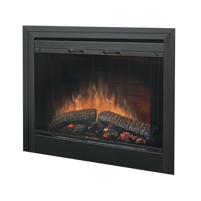 45" Door for Built-In Electric Firebox - BFDOOR45BLKSM