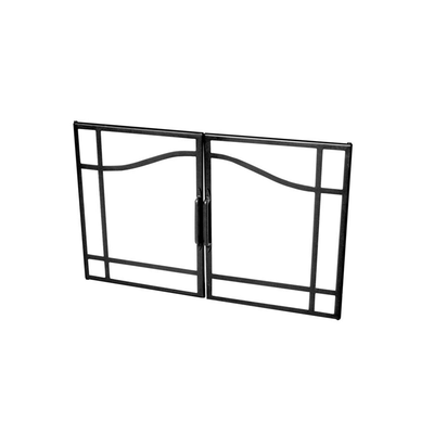 33" Glass Swing Doors for Built-In Electric Firebox - BFSDOOR33BLK