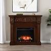 44.5" Calvert Carved Touch Screen Espresso Electric Fireplace