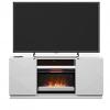 64" Paxton Media Fireplace with Bluetooth Speakers
