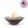 The Outdoor Plus Cazo Copper Fire Pit - Narrow Ledge