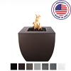 The Outdoor Plus 36" Avalon Tall Fire Pit - Metal Powder Coat
