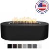 The Outdoor Plus 48" Bispo Fire Pit - Metal Powder Coat