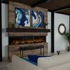 88" Dimplex Ignite Ultra Linear Electric Wall Fireplace