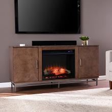 60” Dibbonly Touch Screen Electric Fireplace w/ Media Storage 60” Dibbonly Touch Screen Electric Fireplace w/ Media Storage