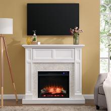 45.5” Nobleman Touch Screen Electric Media Fireplace w/ Tile Surround 45.5” Nobleman Touch Screen Electric Media Fireplace w/ Tile Surround