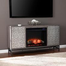54.25” Hollesborne Touch Screen Electric Fireplace w/ Media Storage 54.25” Hollesborne Touch Screen Electric Fireplace w/ Media Storage