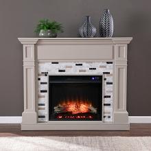 48” Birkover Touch Screen Electric Fireplace w/ Marble Surround 48” Birkover Touch Screen Electric Fireplace w/ Marble Surround