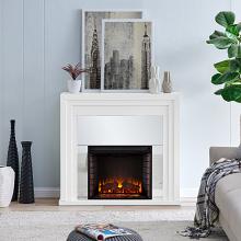 44” Stadderly Mirrored Fireplace 44” Stadderly Mirrored Fireplace
