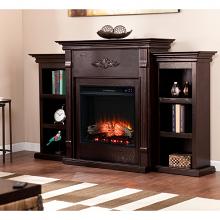 70.25" Tennyson Touch Screen Electric Fireplace w/ Bookcases 70.25" Tennyson Touch Screen Electric Fireplace w/ Bookcases