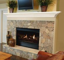 48" / 60" / 72" The Crestwood Mantel Shelf