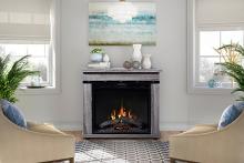 32" Dimplex Morgan Electric Fireplace Mantel  32" Dimplex Morgan Electric Fireplace Mantel
