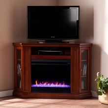 48" Claremont Color Changing Convertible Fireplace – Brown Mahogany 48" Claremont Color Changing Convertible Fireplace – Brown Mahogany