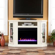 48" Claremont Color Changing Convertible Fireplace - Ivory 48" Claremont Color Changing Convertible Fireplace - Ivory