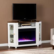 46.5" Dilvon Color Changing Fireplace w/ Media Storage 46.5" Dilvon Color Changing Fireplace w/ Media Storage
