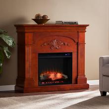 44.75" Sicilian Touch Screen Electric Fireplace - Mahogany 44.75" Sicilian Touch Screen Electric Fireplace - Mahogany