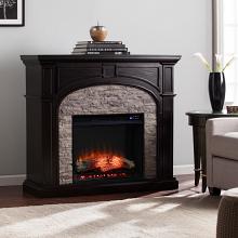 45.75" Tanaya Touch Screen Electric Fireplace w/ Faux Stone 45.75" Tanaya Touch Screen Electric Fireplace w/ Faux Stone