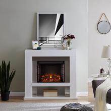 44" Lirrington Stainless Steel Fireplace 44" Lirrington Stainless Steel Fireplace