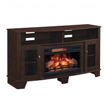 59" LaSalle Midnight Cherry Electric Fireplace Media Console 59" LaSalle Midnight Cherry Electric Fireplace Media Console