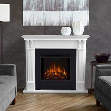 48" Ashley White Electric Fireplace 48" Ashley White Electric Fireplace