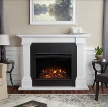 63" Callaway White Grand Infrared Electric Fireplace 63" Callaway White Grand Infrared Electric Fireplace