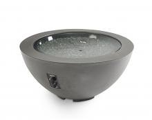 42" Midnight Mist Cove Round Gas Fire Pit Bowl