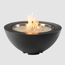 42" Cove Round Midnight Mist Gas Fire Pit Bowl