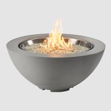 42" Cove Round Natural Grey Gas Fire Pit Bowl