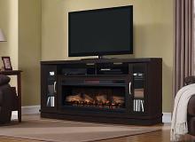 70" Hutchinson Oak Espresso Entertainment Center Oak Espresso Infrared Fireplace 70" Hutchinson Oak Espresso Entertainment Center Oak Espresso Infrared Fireplace