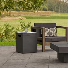 17.5" Geneva and La Valle Propane Tank Cover - Carbon