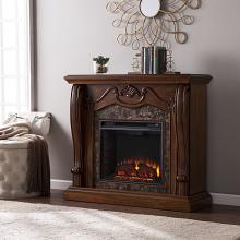 45.25" Cardona Electric Fireplace - Walnut 45.25" Cardona Electric Fireplace - Walnut