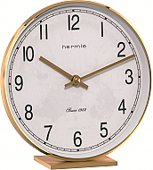 Fremont Brass Quartz Hermle Mantel Clock